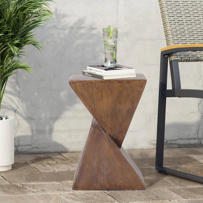 Lightweight Modern Geometry Side Table