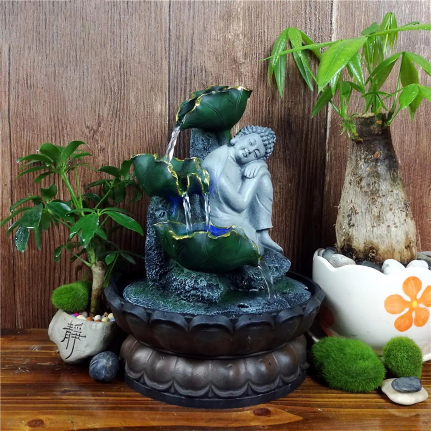 Buddha Tabletop Water Fountain