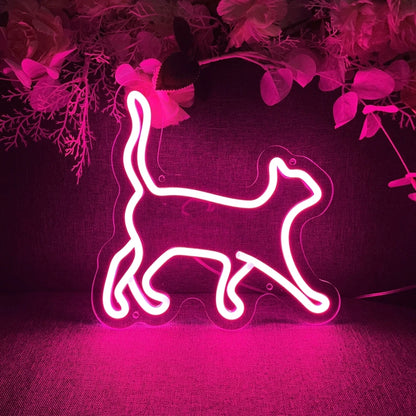 Cat Neon Sign USB LED Neon Light