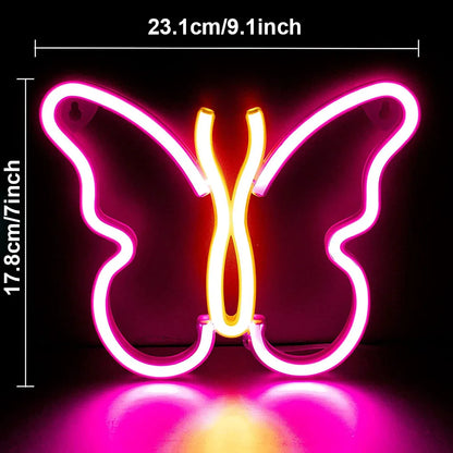 Butterfly LED Neon Light