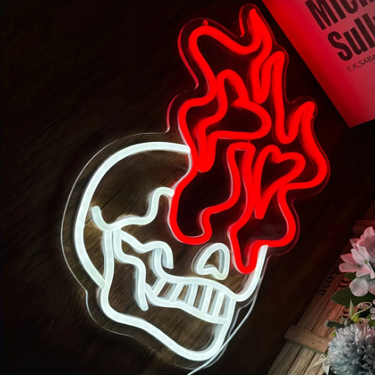 Skull Head LED Neon Light