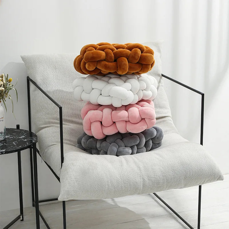 Soft Plush Knot Cushion