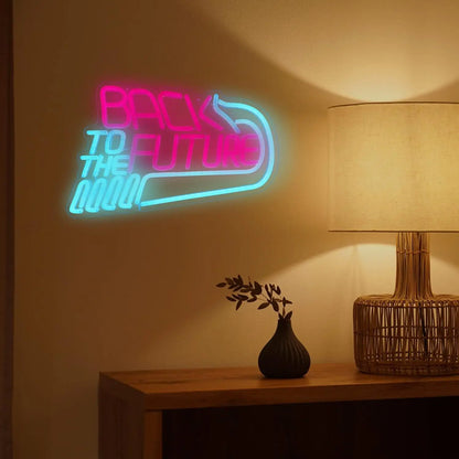 Back to The Future Neon Sign