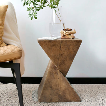 Lightweight Modern Geometry Side Table