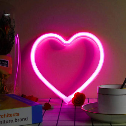 Heart LED Neon Light