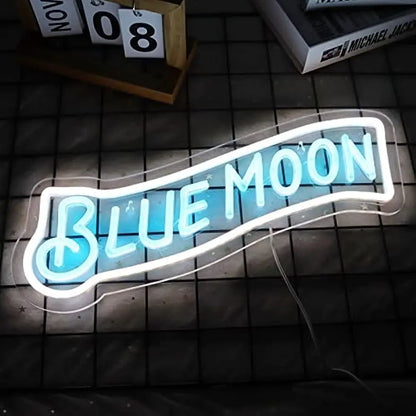 Blue Moon Neon Signs