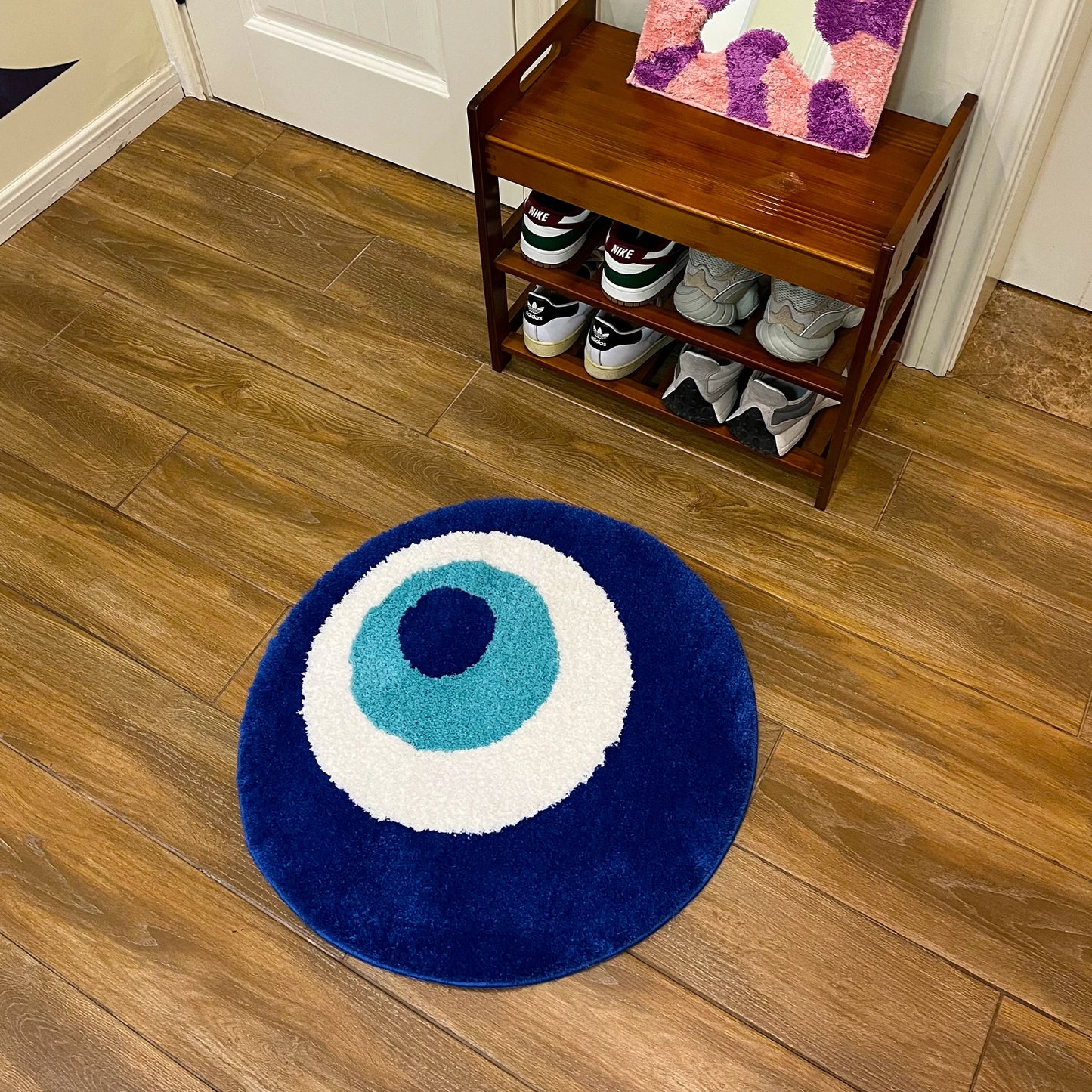 Evil Eye Circle Rug