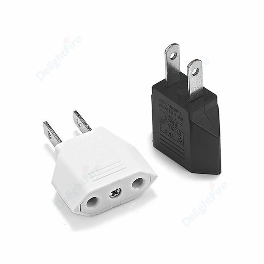 US Electrical Plug Adapter European EU To US