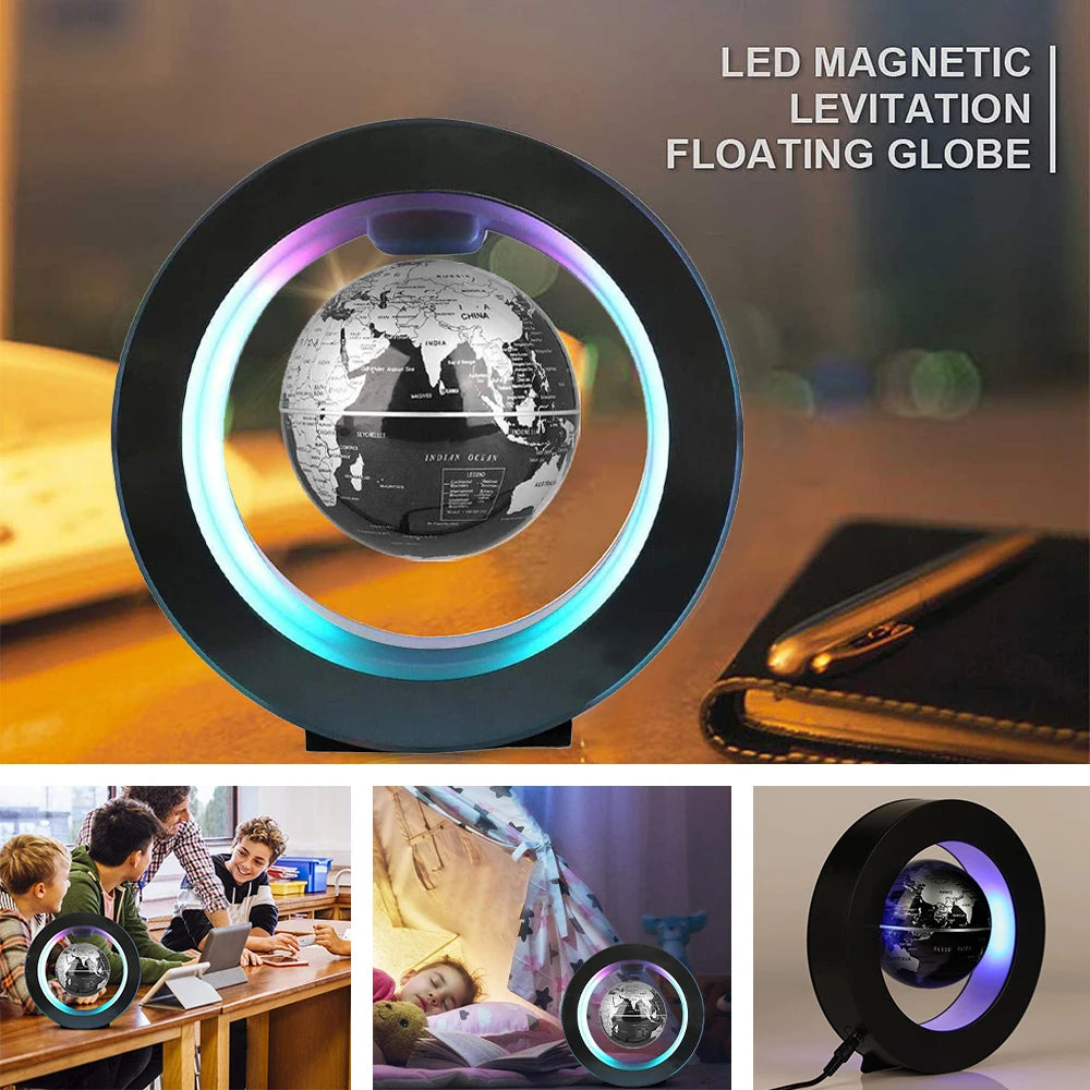 Magnetic Levitation Globe LED O/C Shape