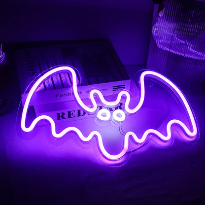  Bat Neon LED Light Sign