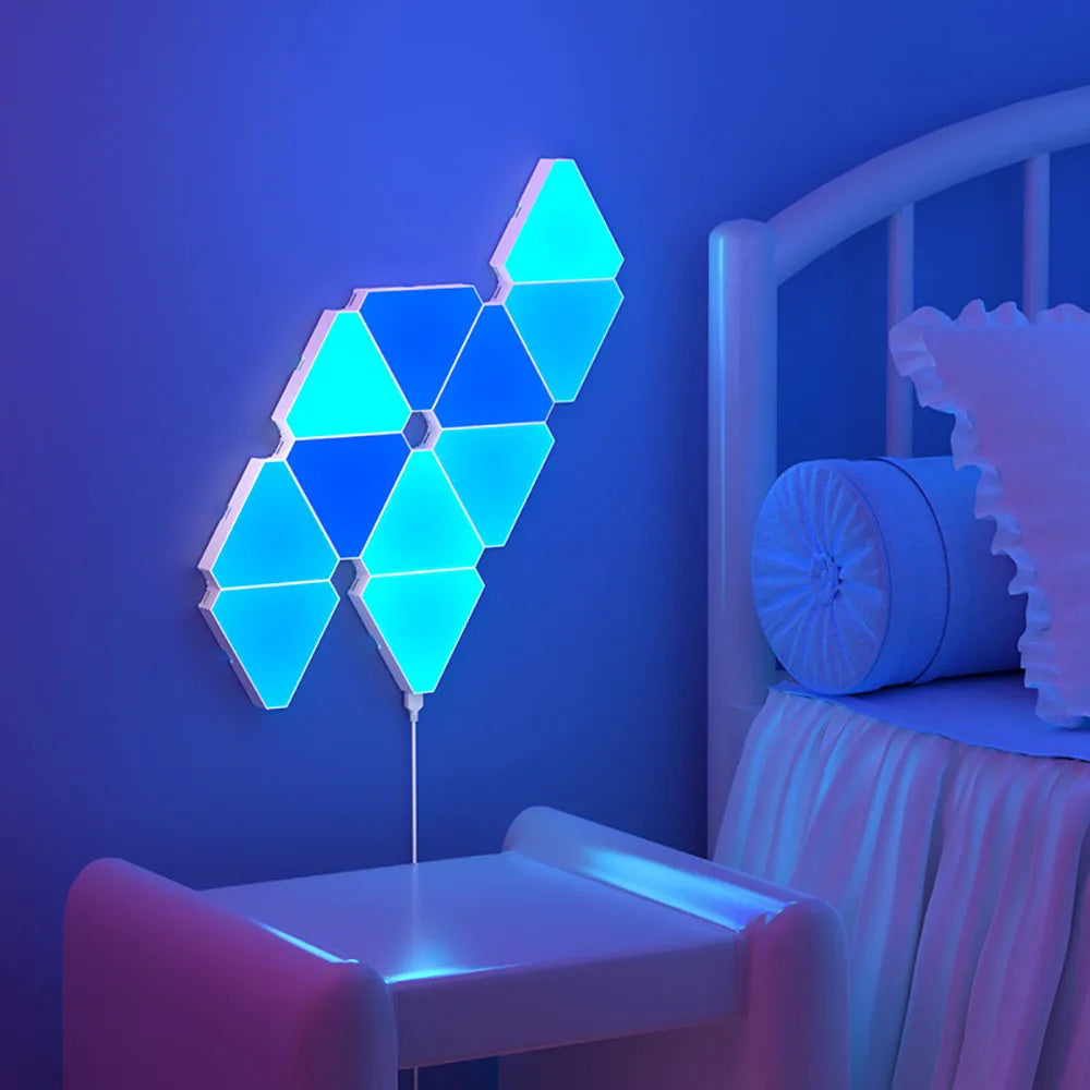 Triangular Quantum LED Wall Light