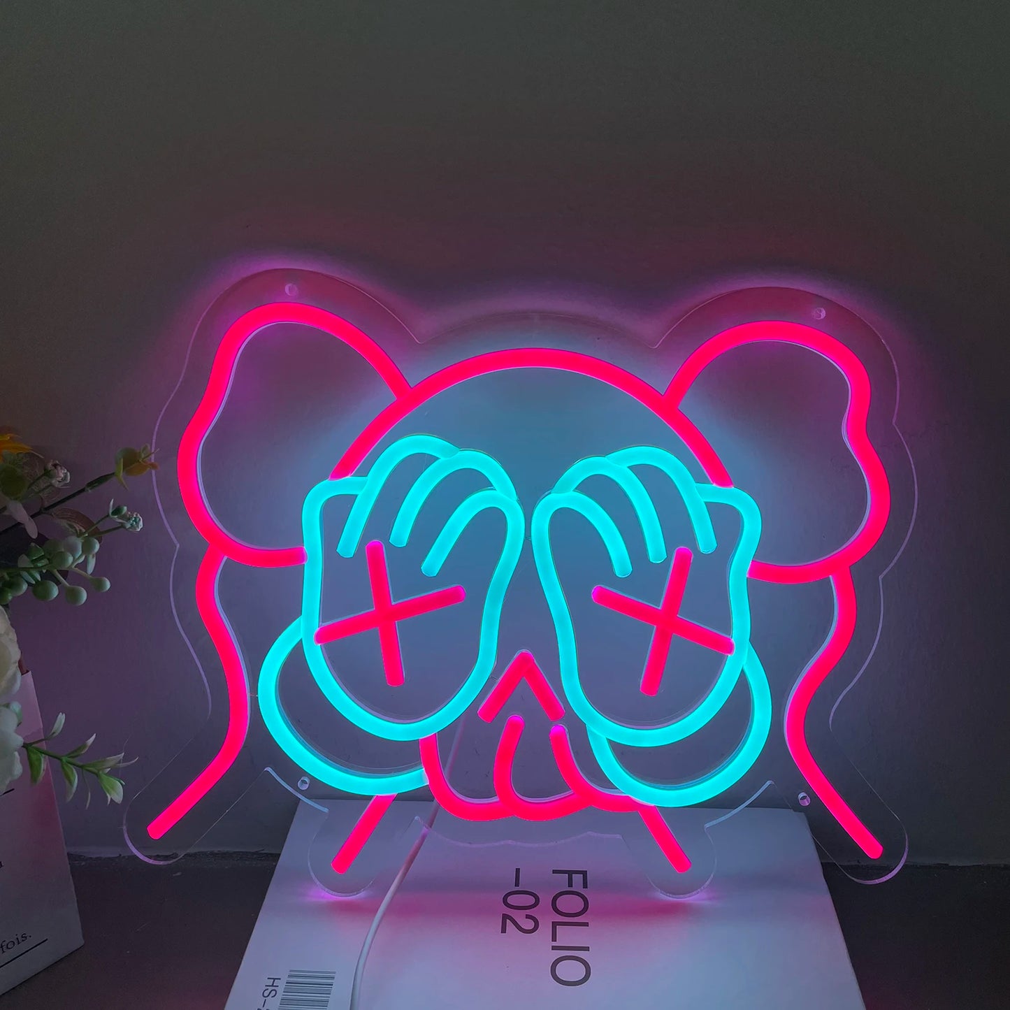 Iconic Bear LED Neon Sign Cartoon