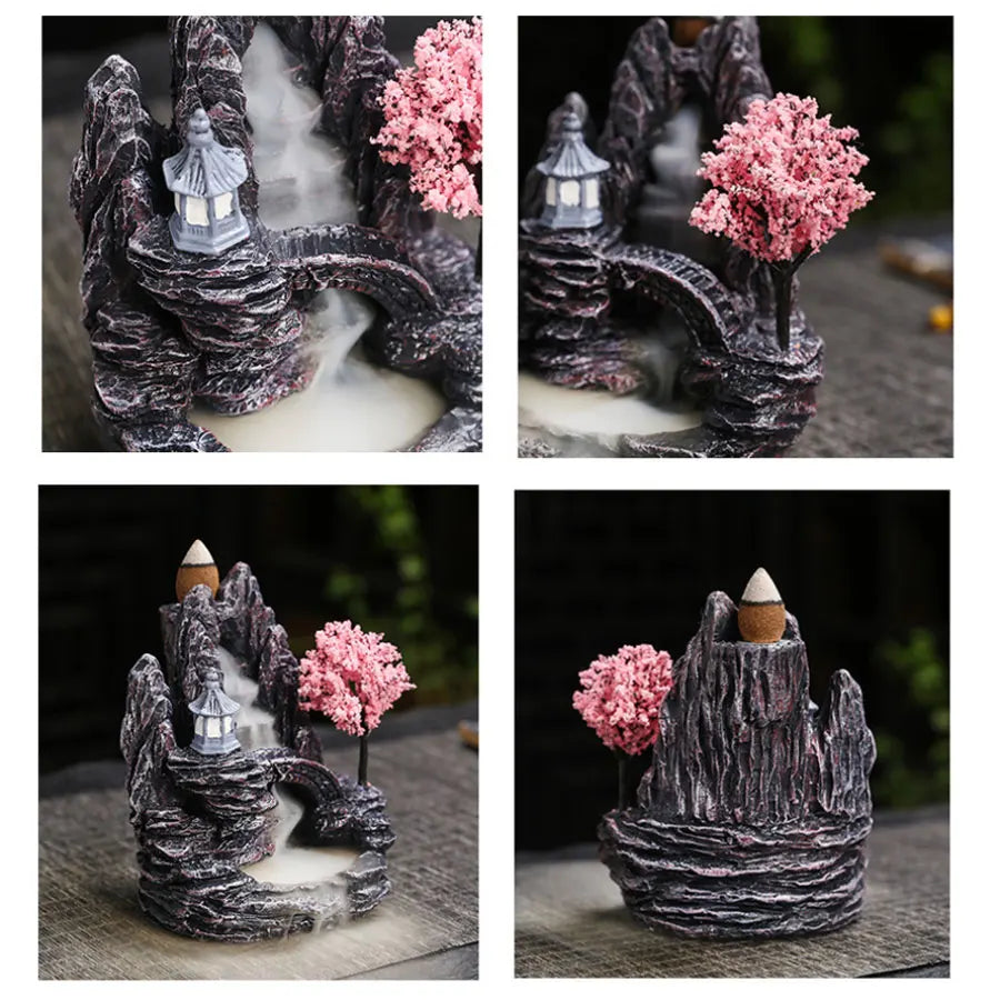 Nature Back flow Incense Burner