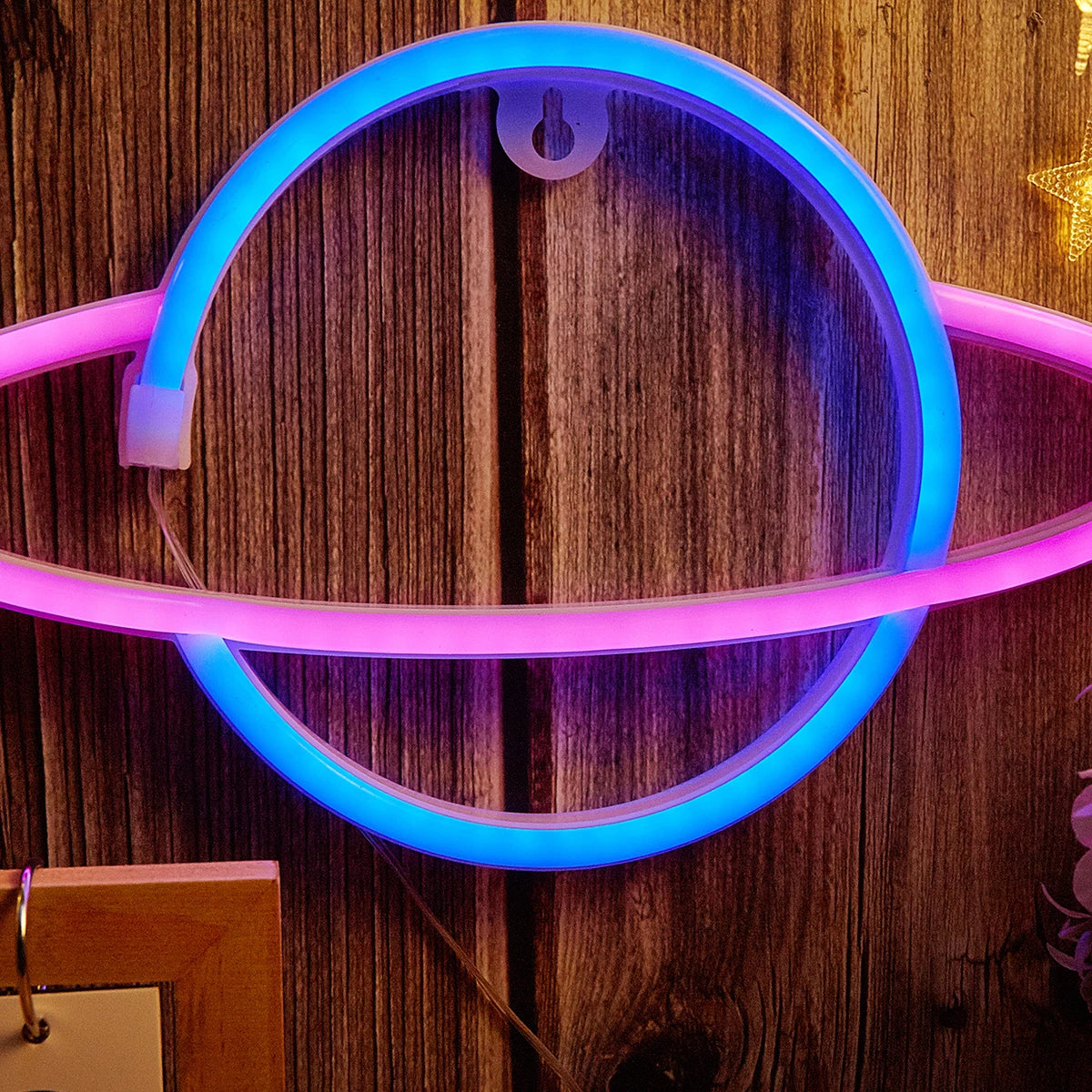 Planet LED Neon Light