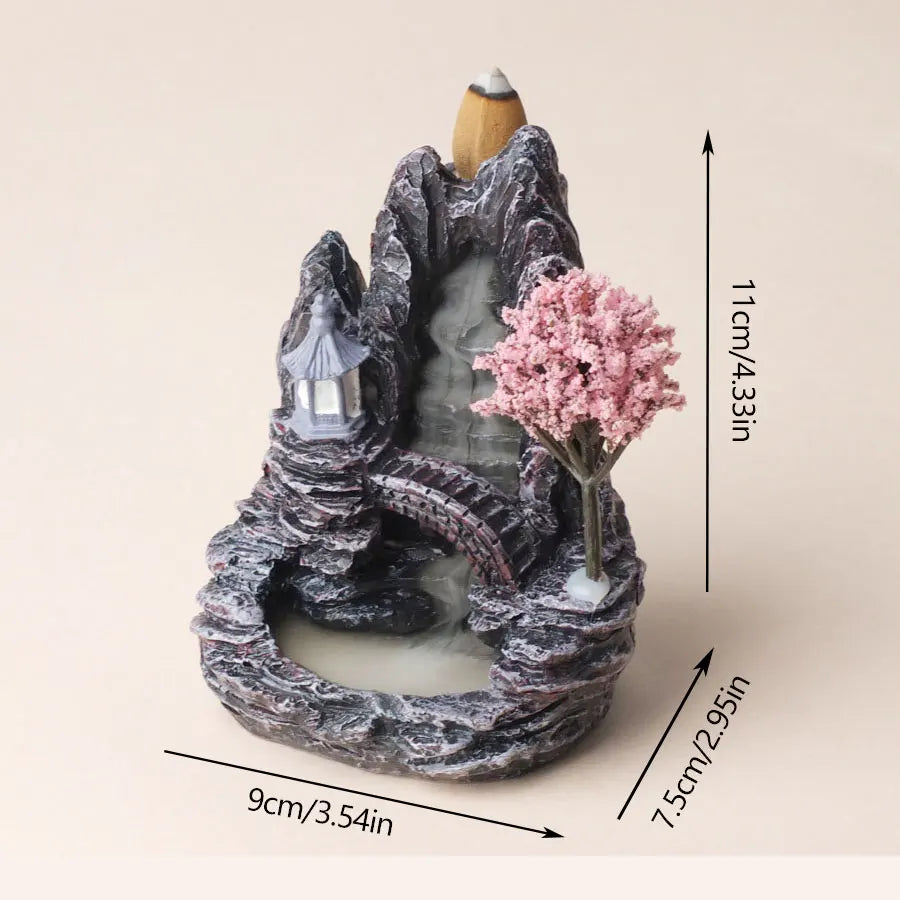 Nature Back flow Incense Burner