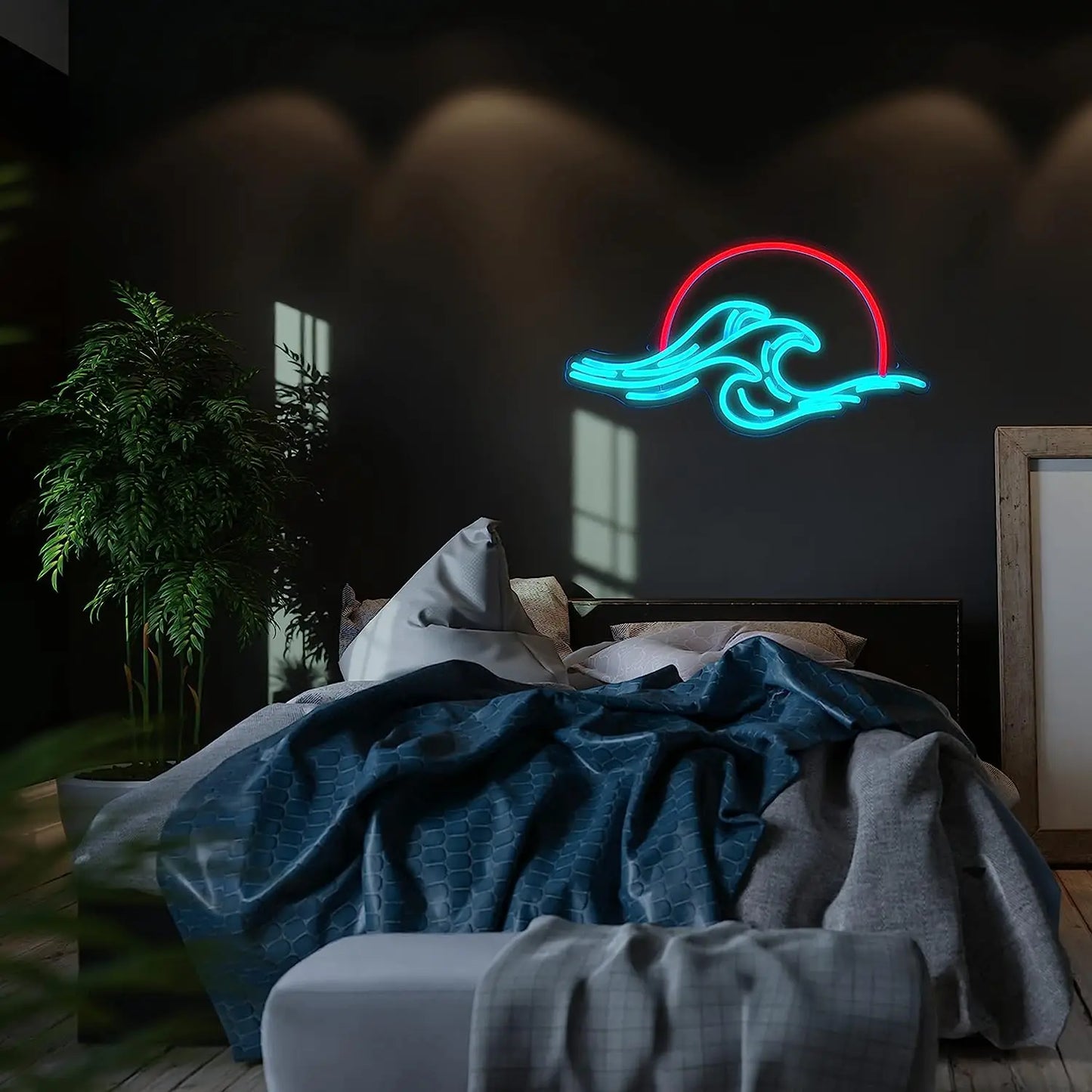 Sunset Wave LED Neon Sign