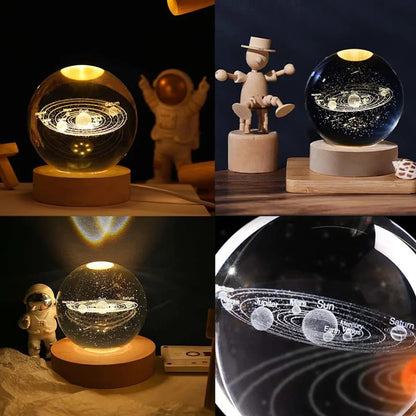 Galaxy Crystal Ball LED Table Light