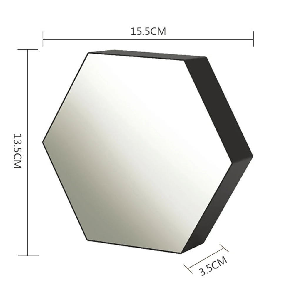 3D Hexagonal Mirror LED Tunnel Light