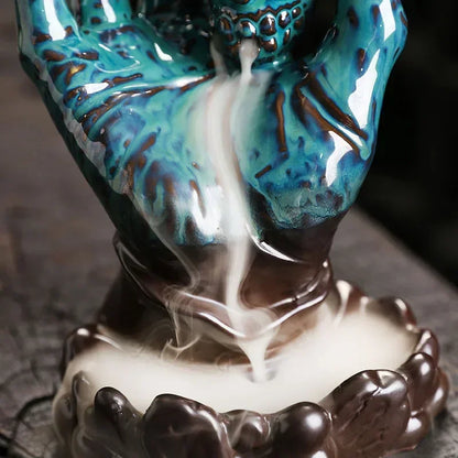 Skull Hand Incense Burner