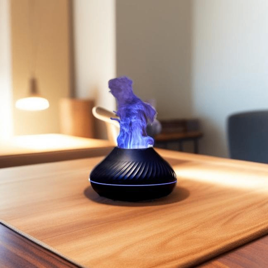 Volcanic Aroma Diffuser Essential Oil Lamp 130ml USB Portable Air Humidifier