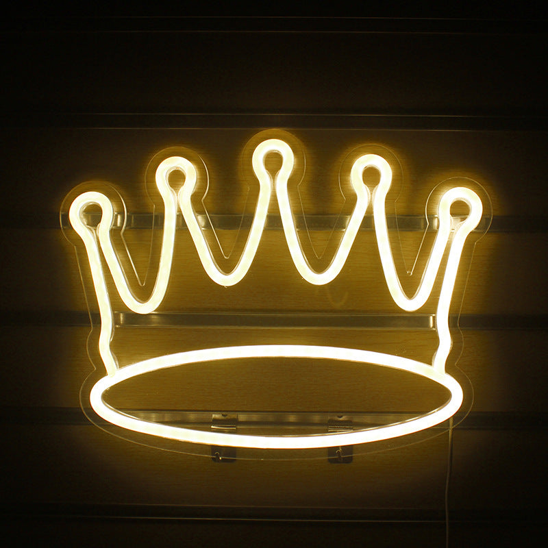 Luminous Crown LED Neon Light