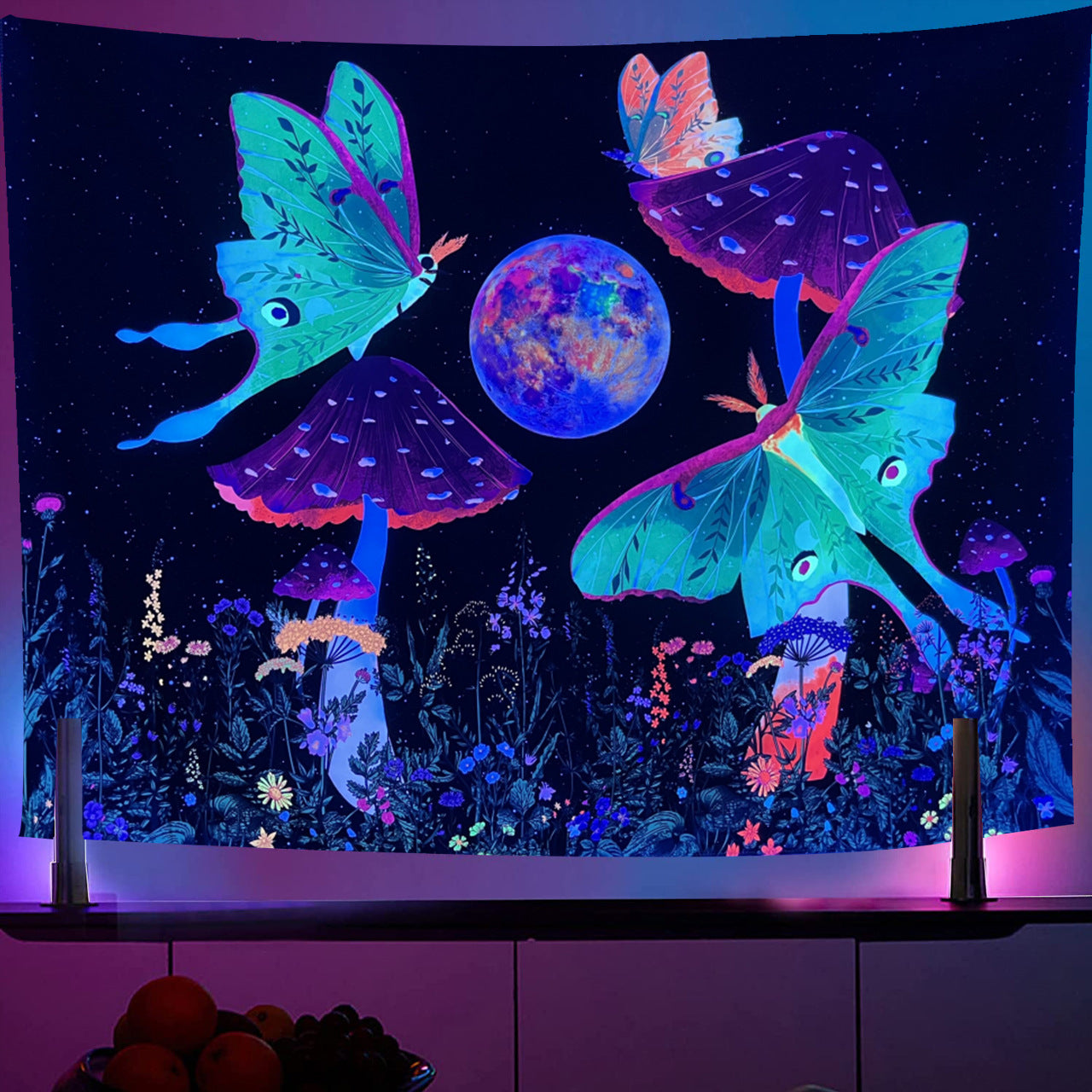 UV Neon Tapestry