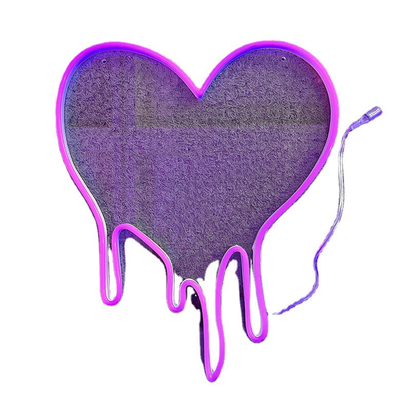 Melting Heart LED Neon Light