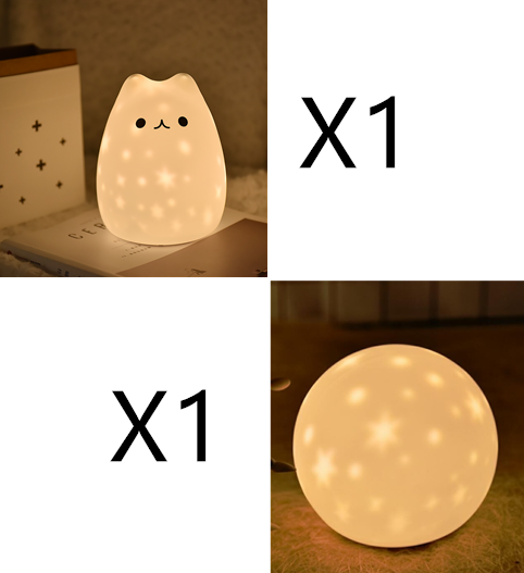 Projection Silicone Night Light LED