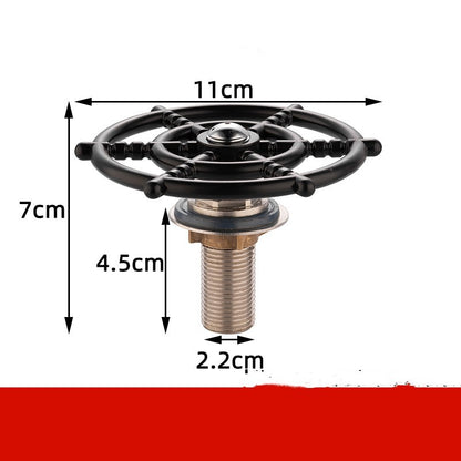 Small Sink Stainless Steel Faucet (High Pressure Cup Washer)