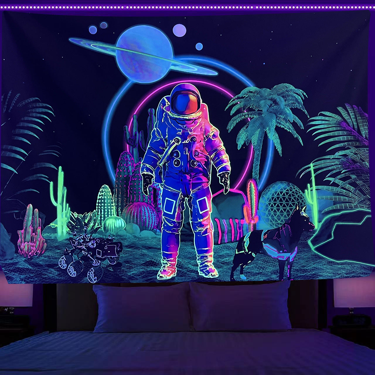 UV Neon Tapestry