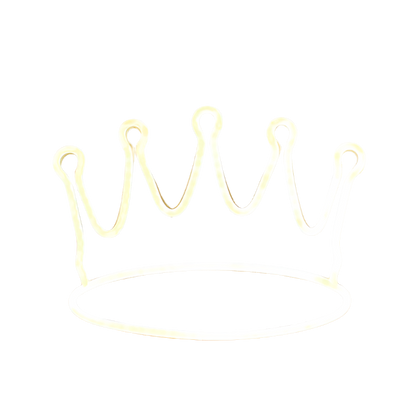 Luminous Crown LED Neon Light