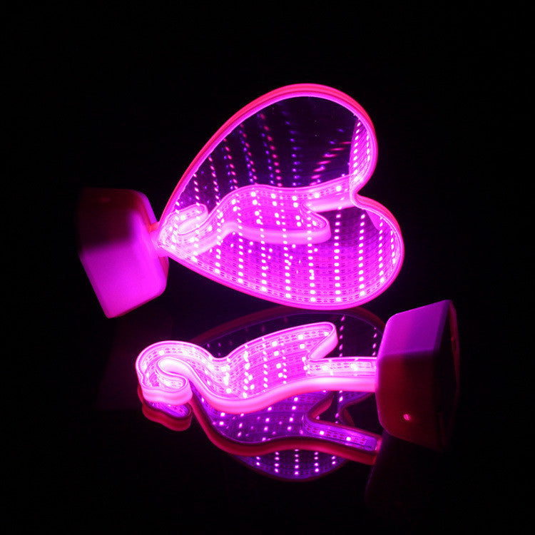 Creative Double-sided Love Tunnel LED Light